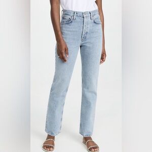 AGOLDE Lana Jean Mid Rise Vintage Straight
